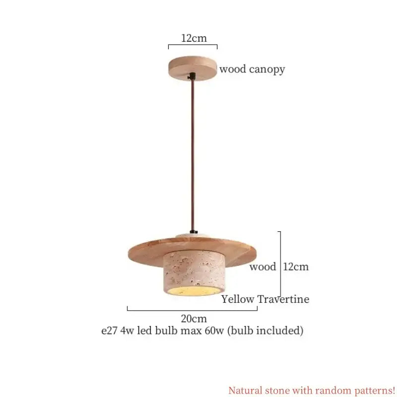 DecorBites™ Cement Cylinder LED Pendant Lamp | Modern Home Interior Lighting for Living Room & Kitchen