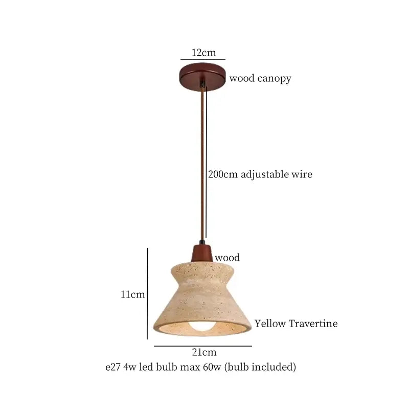 DecorBites™ Cement Cylinder LED Pendant Lamp | Modern Home Interior Lighting for Living Room & Kitchen