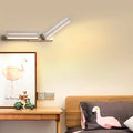 DecorBites™ Modern Acrylic Rectangle Wall Mounted Light for Bedroom - Black/White Sconce Light