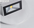 Modern white and black wall sconce bedroom led spotlight