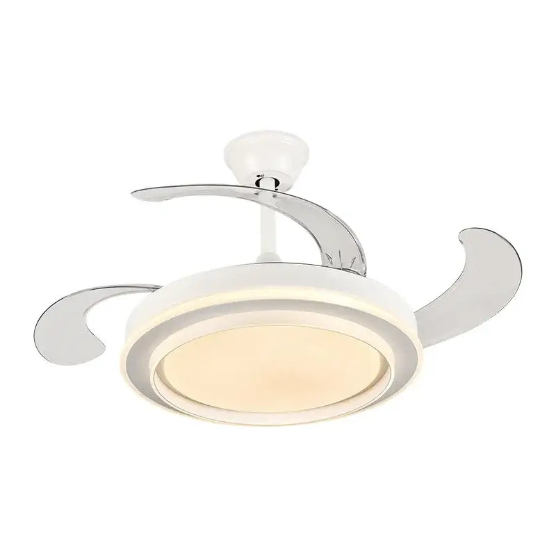 DecorBites™ Copper Ceiling Fan Lights Remote Control 36/42inch Gold Fan Lamps