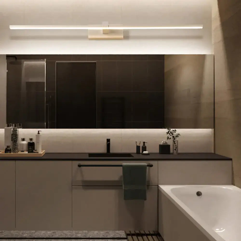 DecorBites™ Modern Linear LED Wall Sconce for Minimalist Bathroom Vanity Lighting