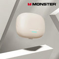 Monster MQT52 Wireless Bluetooth 5.4 Earphones Long Battery Life Gaming Headphones Dual Mode HIFI Stereo Sound Headset With Mic