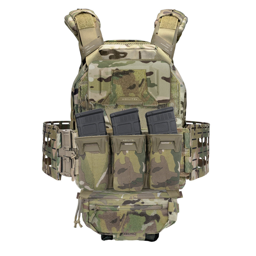 Agilite Battleshell | Tactical Phone Case | Fits Any Smartphone & Dual Charging‑Cable Exit Ports