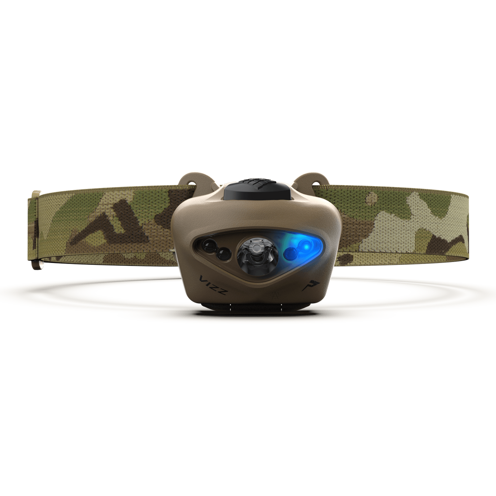 Princeton Tec Vizz Tactical MPLS | 550 Lumens Headlamp | Made in USA