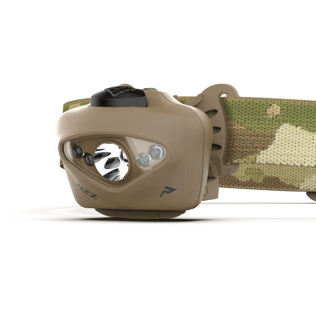 Princeton Tec Vizz Tactical MPLS | 550 Lumens Headlamp | Made in USA