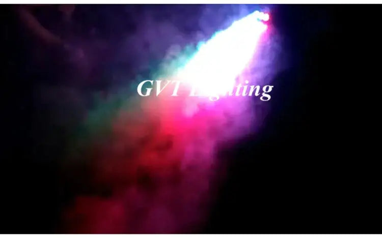 Multicolor black led mini stage smoke machine for living room parties