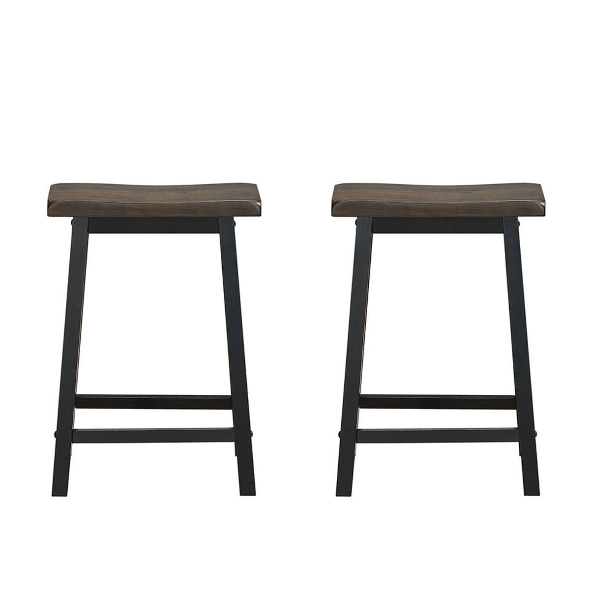 24 Inch Height Set of 2 Home Kitchen Dining Room Bar Stools
