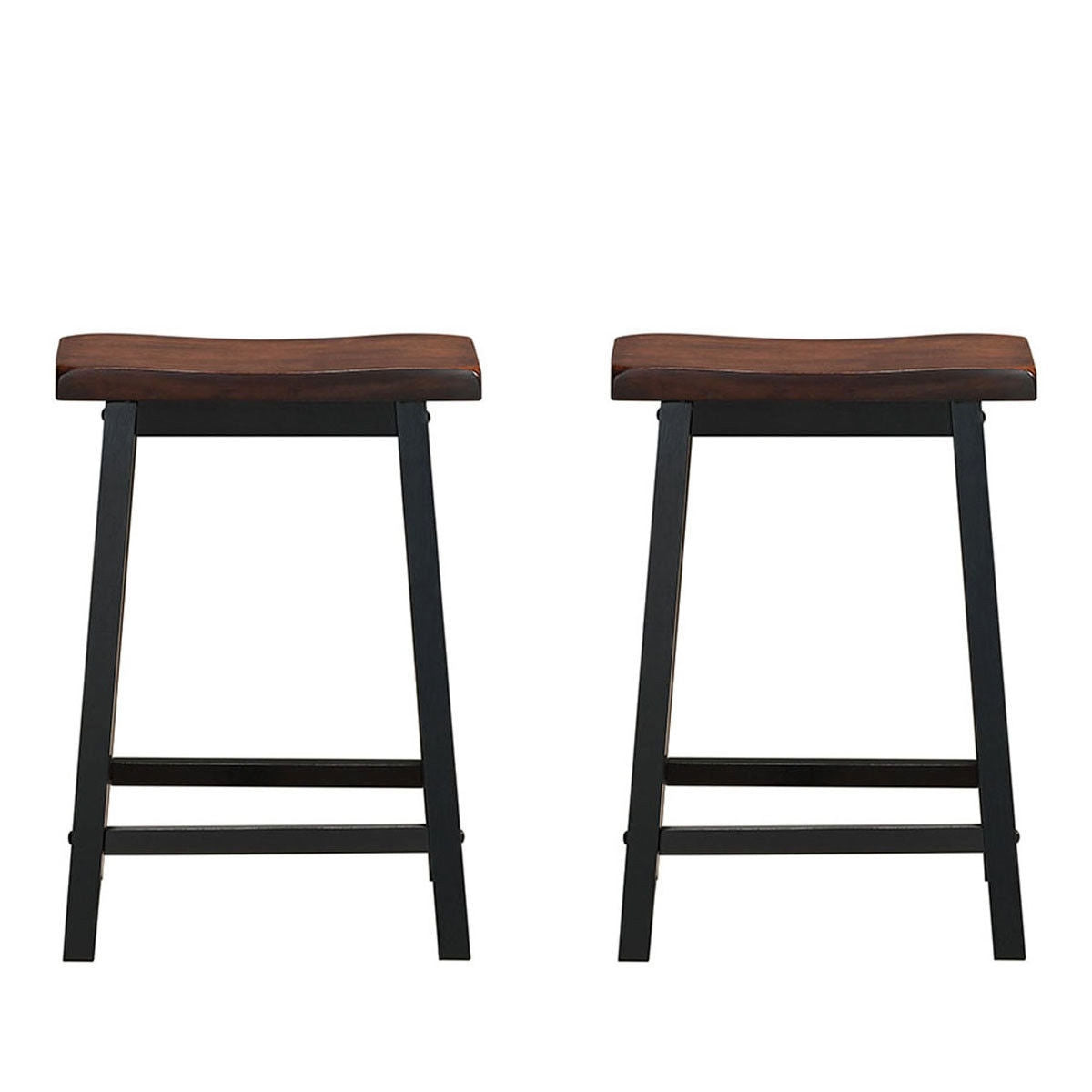 24 Inch Height Set of 2 Home Kitchen Dining Room Bar Stools