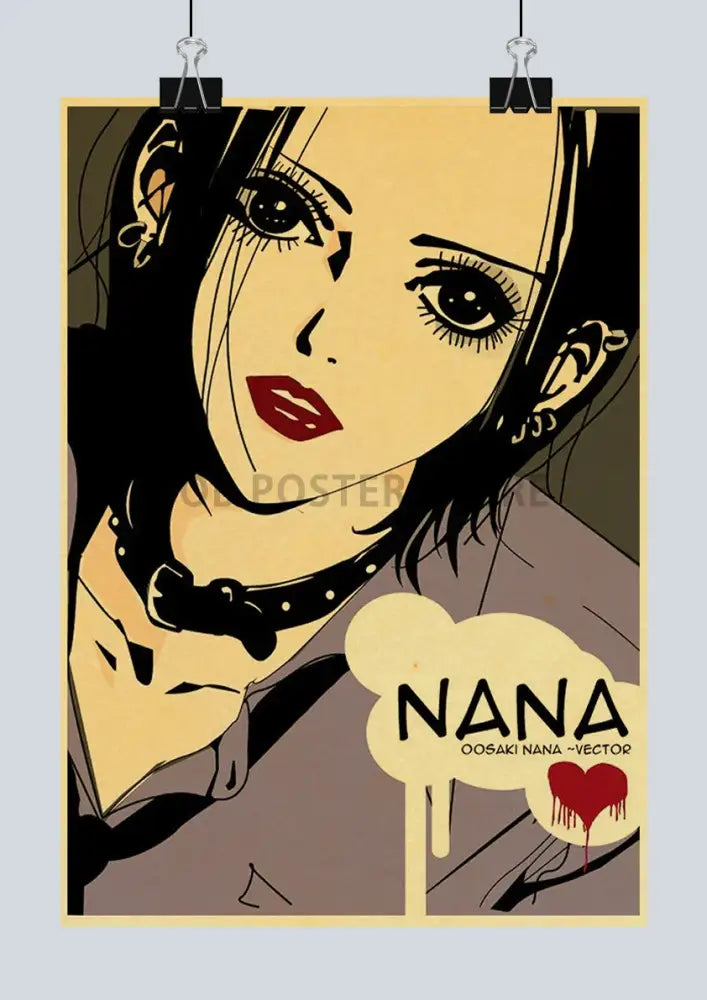 NANA Anime Poster Retro Decor