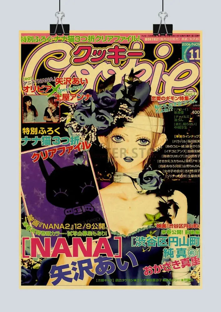 NANA Anime Poster Retro Decor