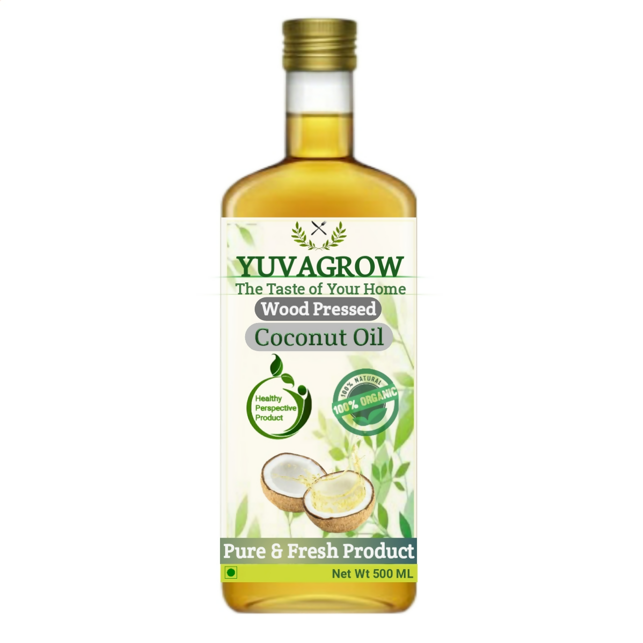 Yuvagrow Wood Pressed Coconut Oil