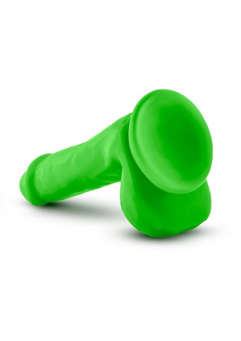 Neo Dual Density Dildo With Balls
