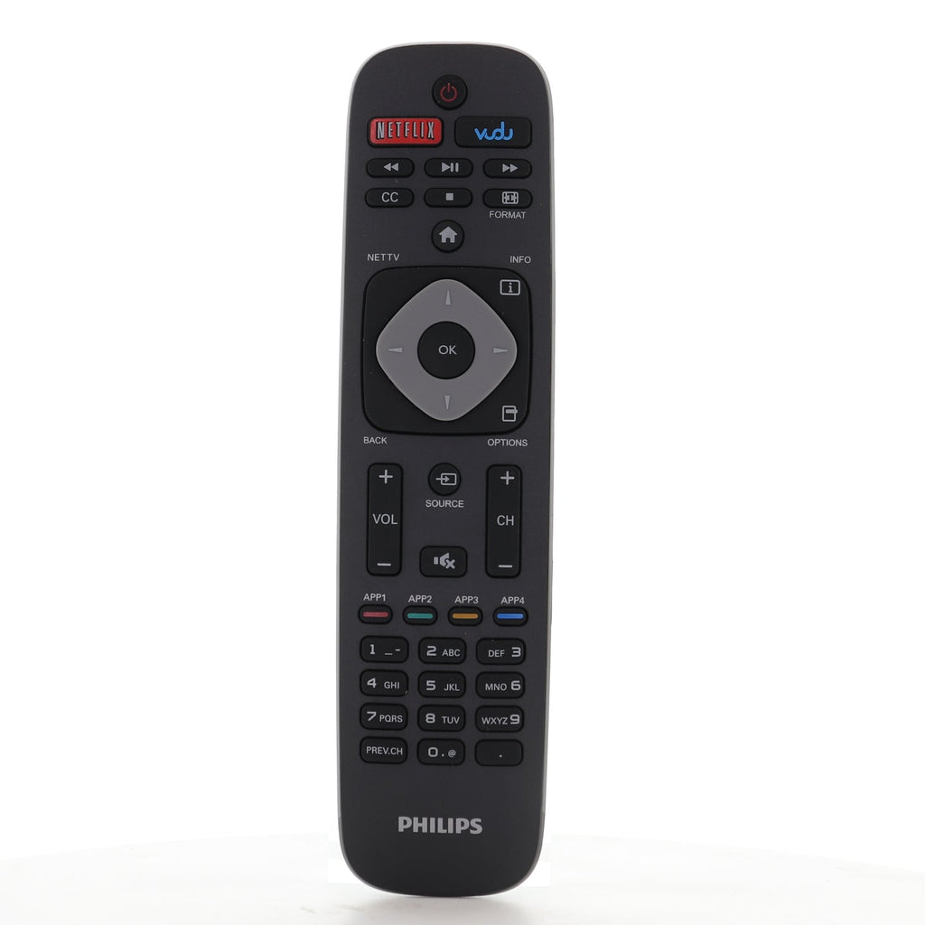 Philips YKF340-001 TV Remote Control | IR | Netflix | Vudu - URMT39JHG004