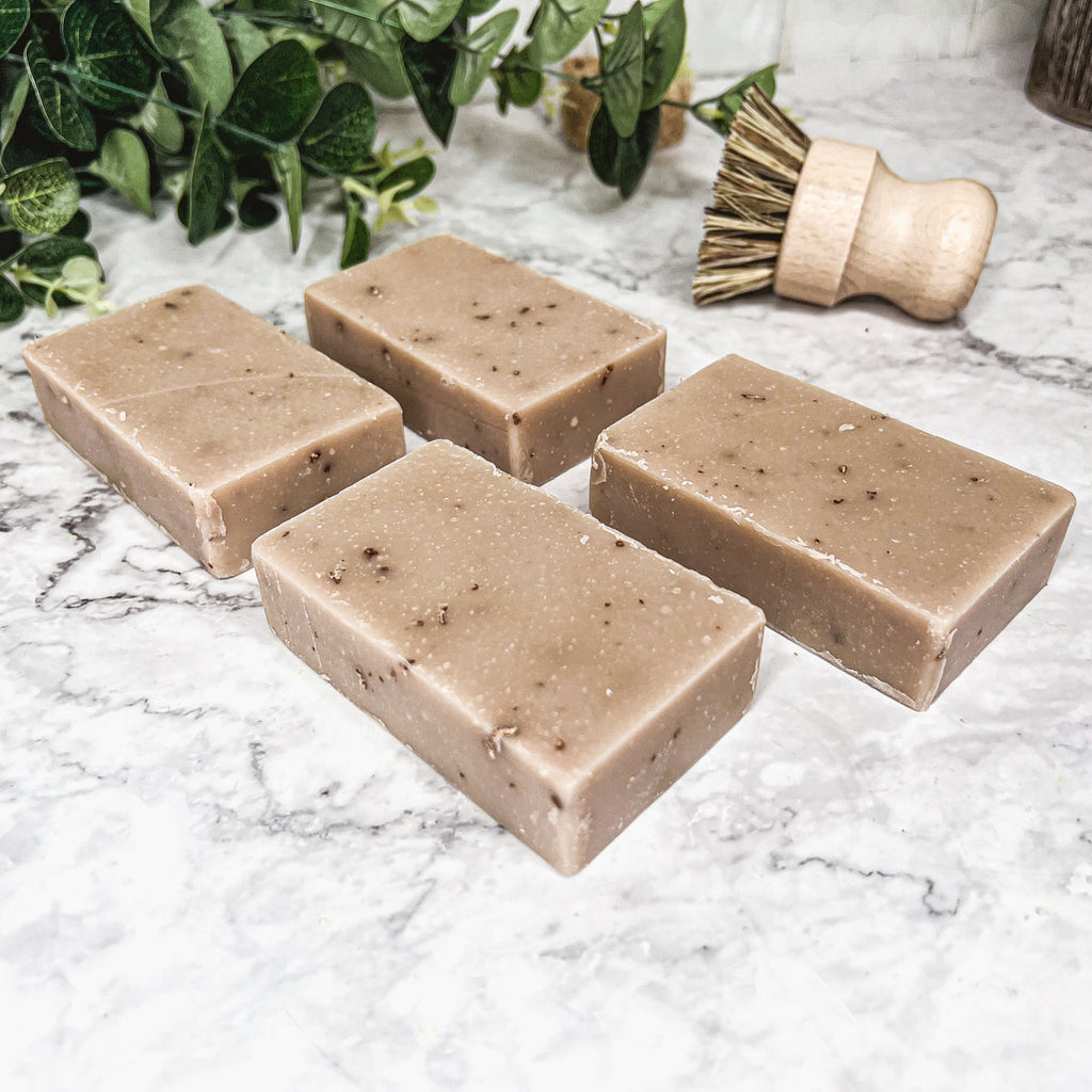 Oatmeal Milk And Honey Exfoliating Soap Bar With Ground Oats For Soft Skin