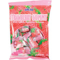 Okio Gummy Candy Strawberry Peach Pineapple Grape Mango Flavors 3.52 oz