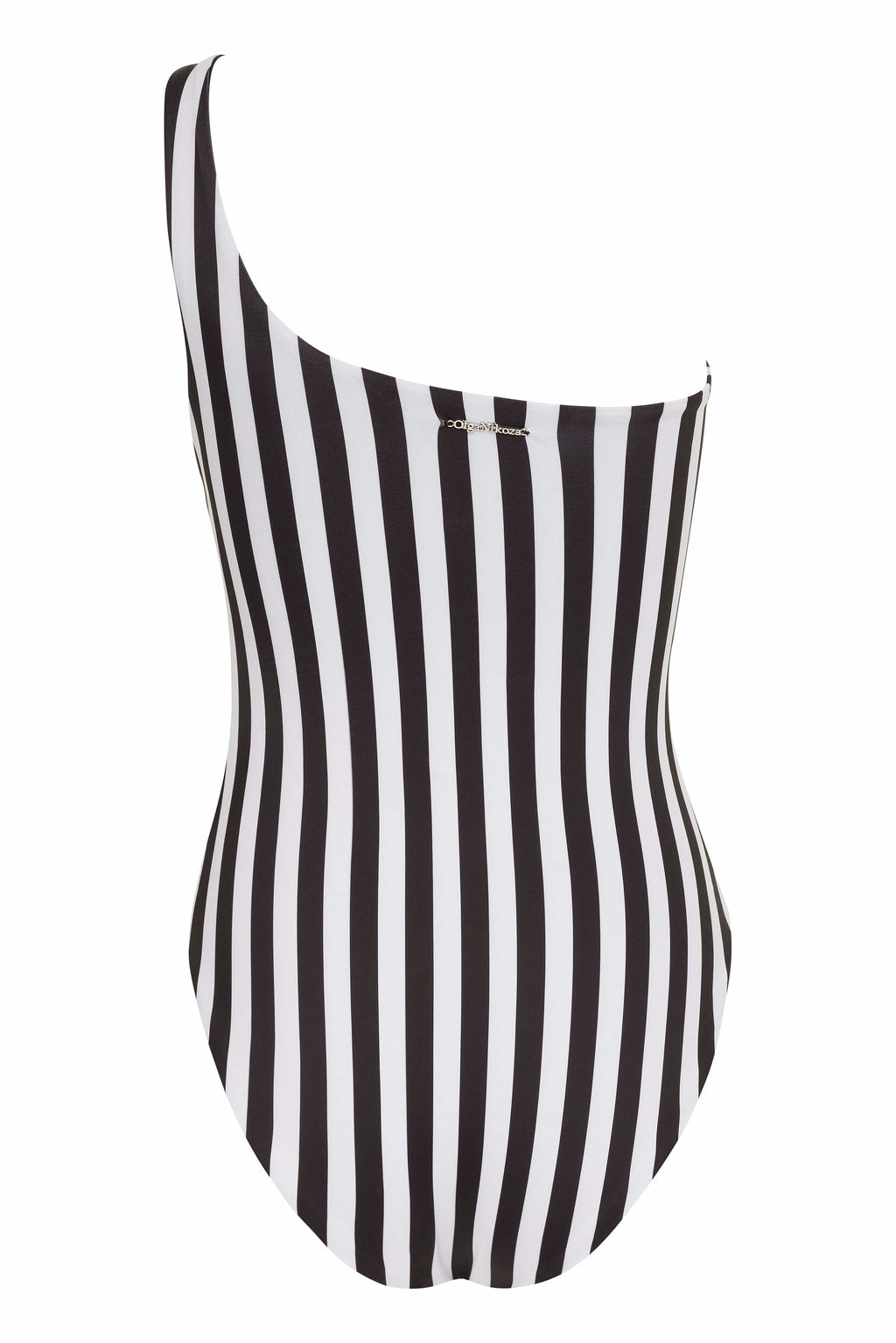 Vanda - Black One Shoulder Style Swimsuit