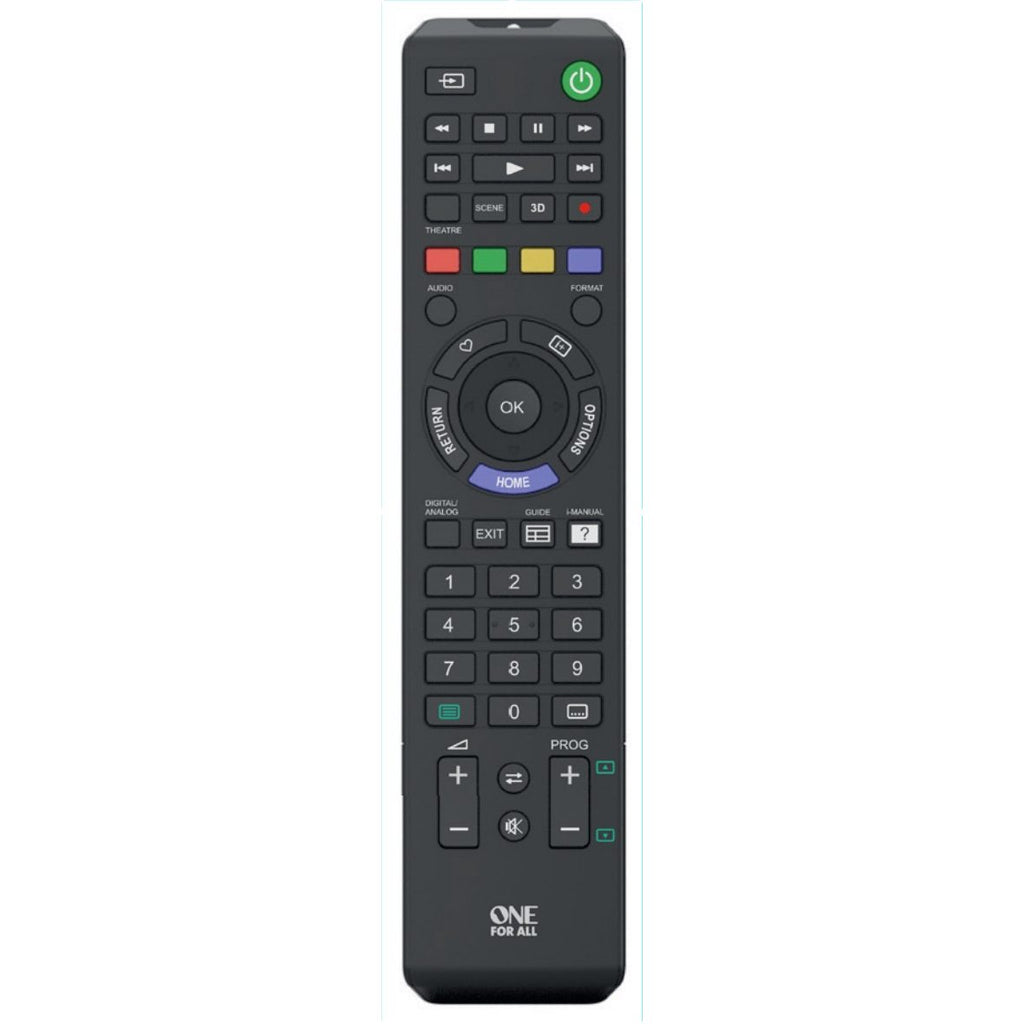 One For All URC1912 for Sony 1-Device Universal Remote Control