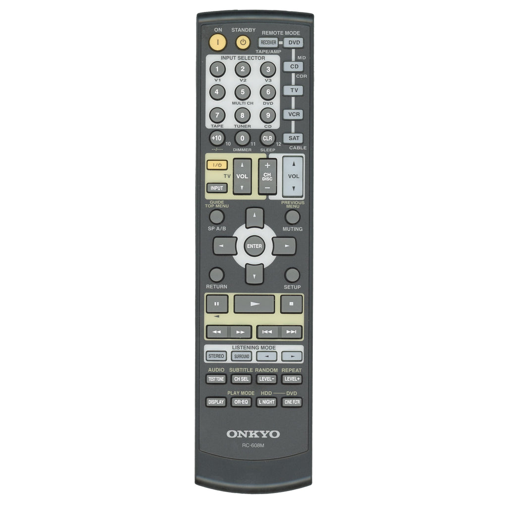 Onkyo RC608M Receiver Remote Control | RC-608M