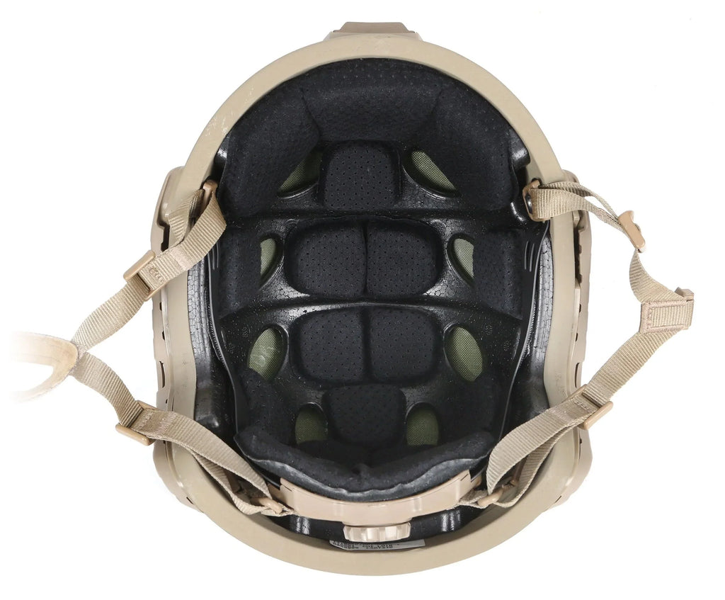 Ops-Core RF1 | w/ MBS Shroud & PowerPath ARC Rail | Protects Against AK-47