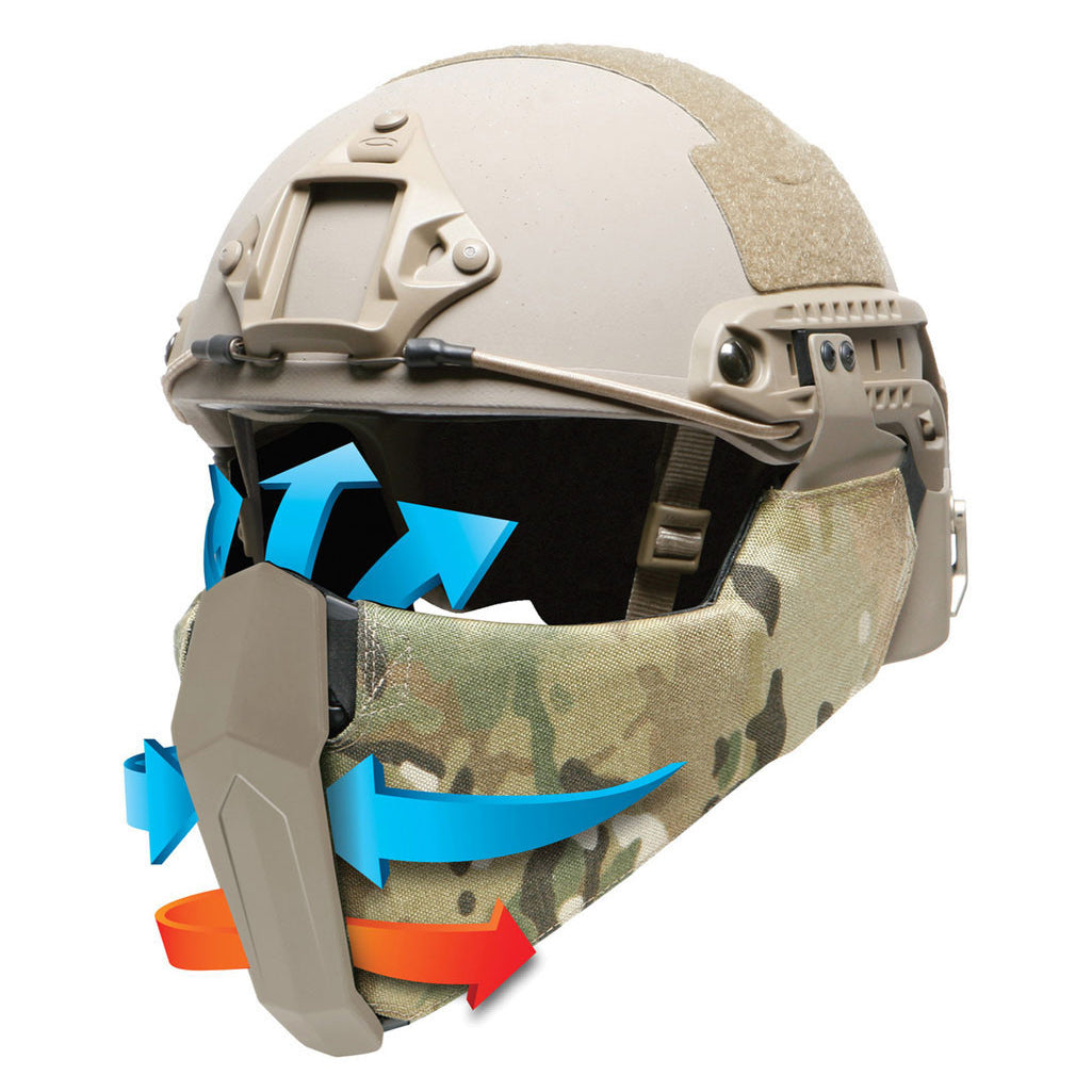 Ops-Core Gunsight Mandible | Fits FAST SF and XP Helmets (Upgraded to Force Mandible)