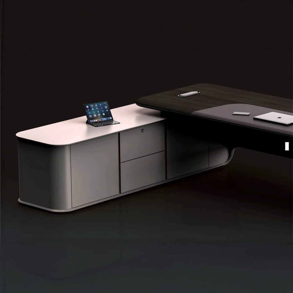 Ordin · Modern L-Shaped Executive Desk