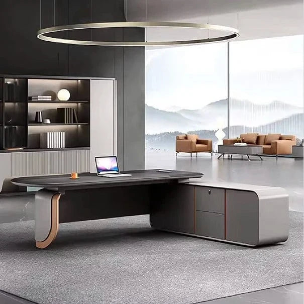 Ordin · Modern L-Shaped Executive Desk