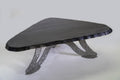 Wavy Tiger Maple Racetrack with Scalene Base