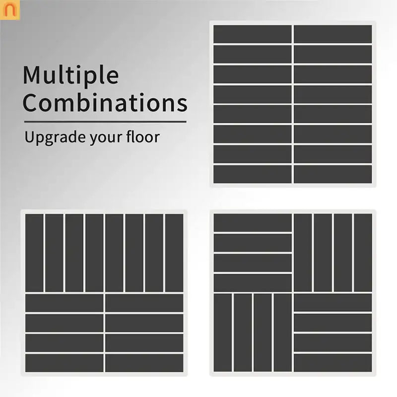 Outdoor Deck Tiles Interlocking Plastic Dark Gray 12x12
