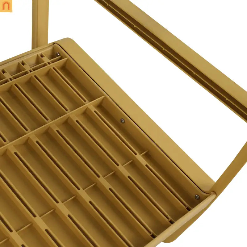 Outdoor Patio Set Polypropylene Yellow UV-Resistant 300 lb Cap