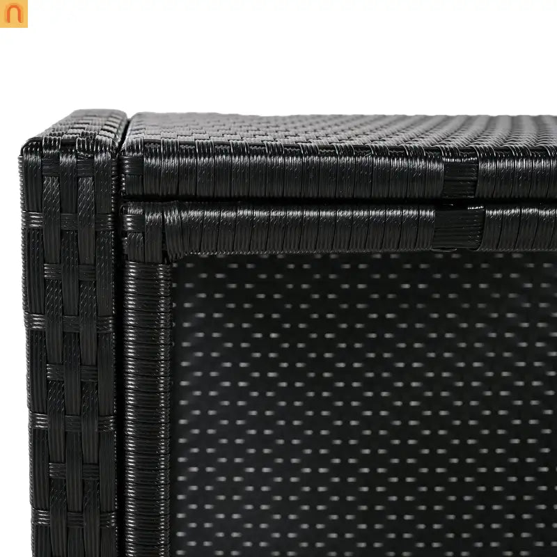 Outdoor Sectional Set Rattan Gray Storage Hot Tub Surround