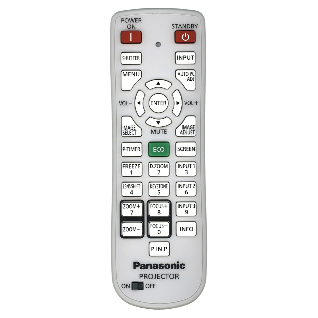 Substitute for Panasonic N2QAYA000041 Projector Remote Control [RR3720]