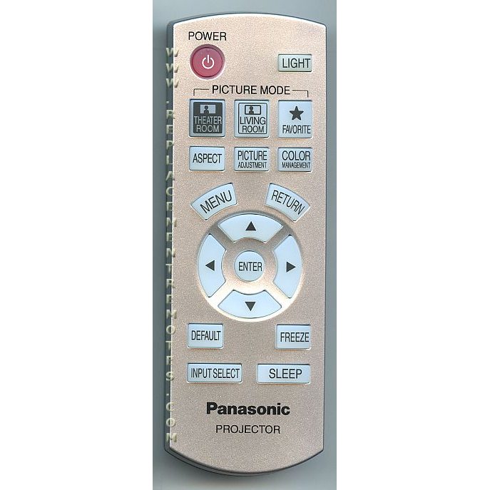 Substitute for Panasonic N2QAYB000064 Projector Remote Control [RR3720]