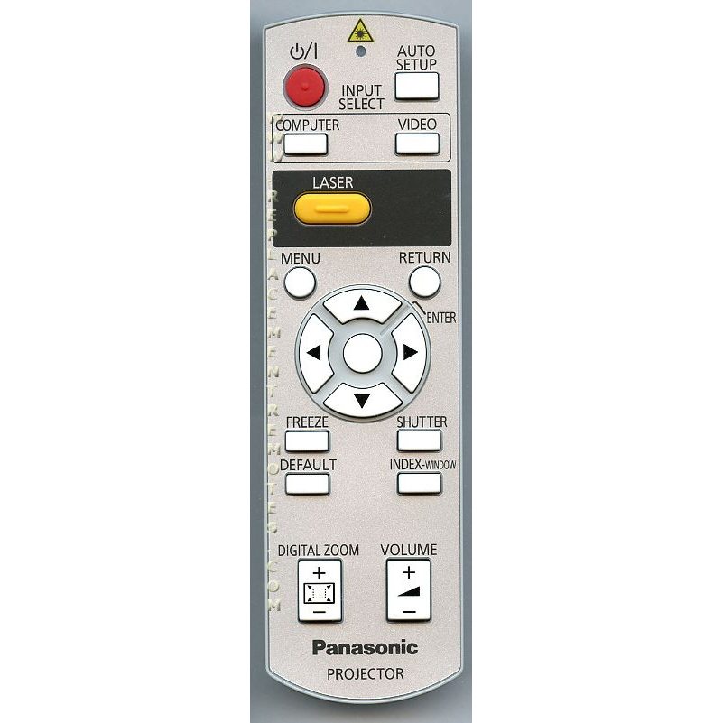 Substitute for Panasonic N2QAYB000154 Projector Remote Control [RR3720]