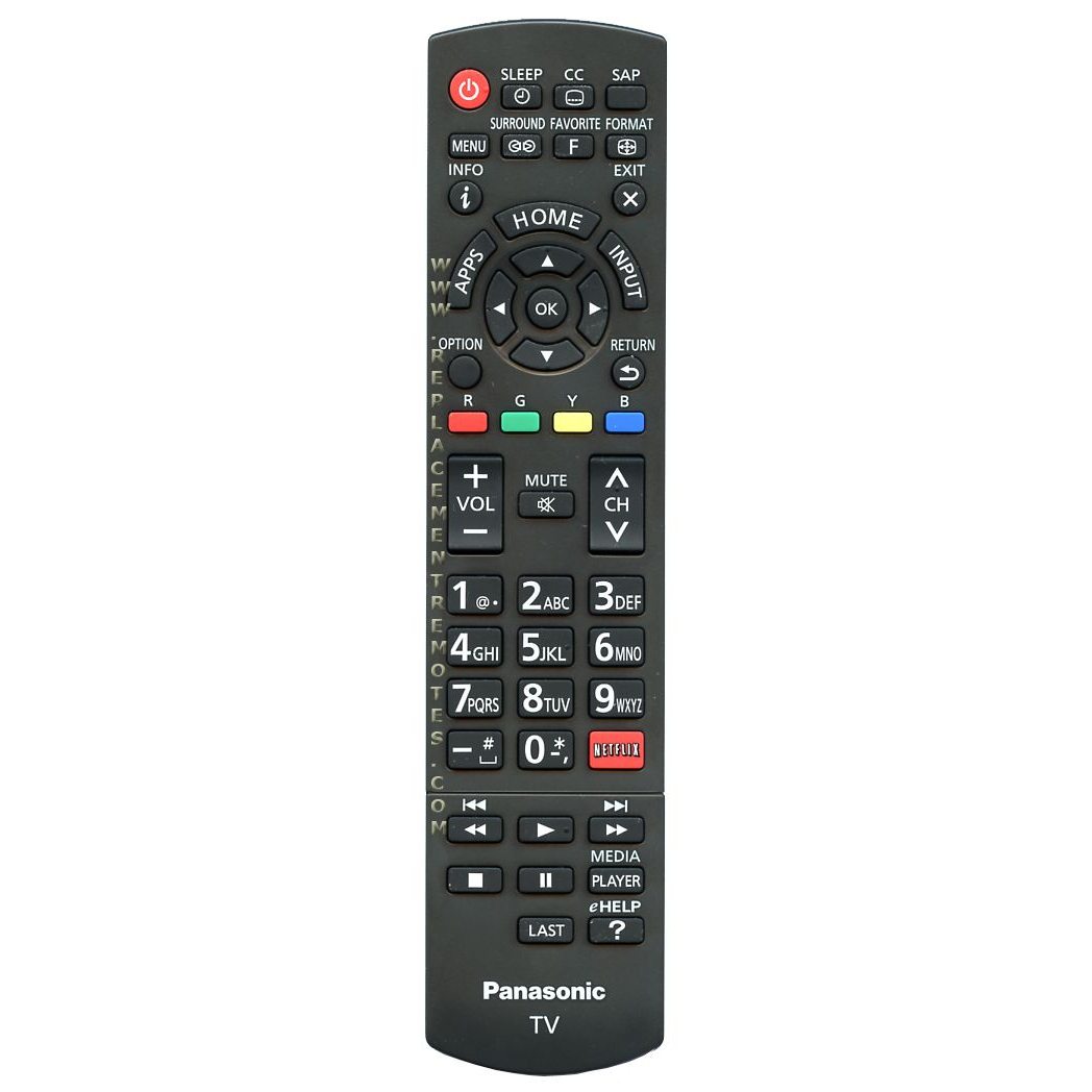 Panasonic N2QAYB000926 TV Remote Control