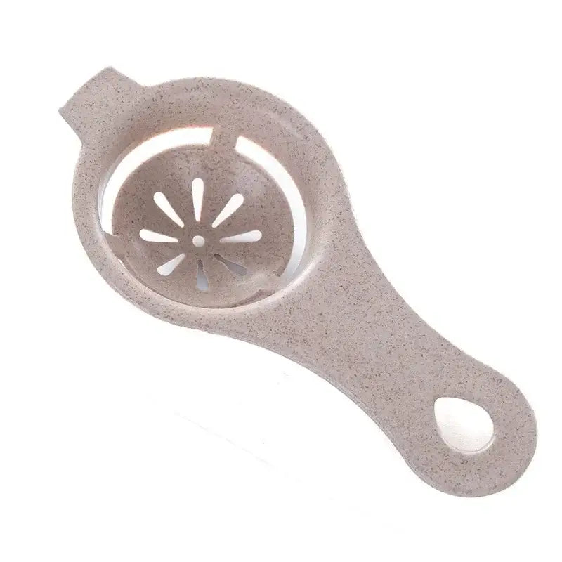 Pastel star perforated egg white separator kitchen utensil