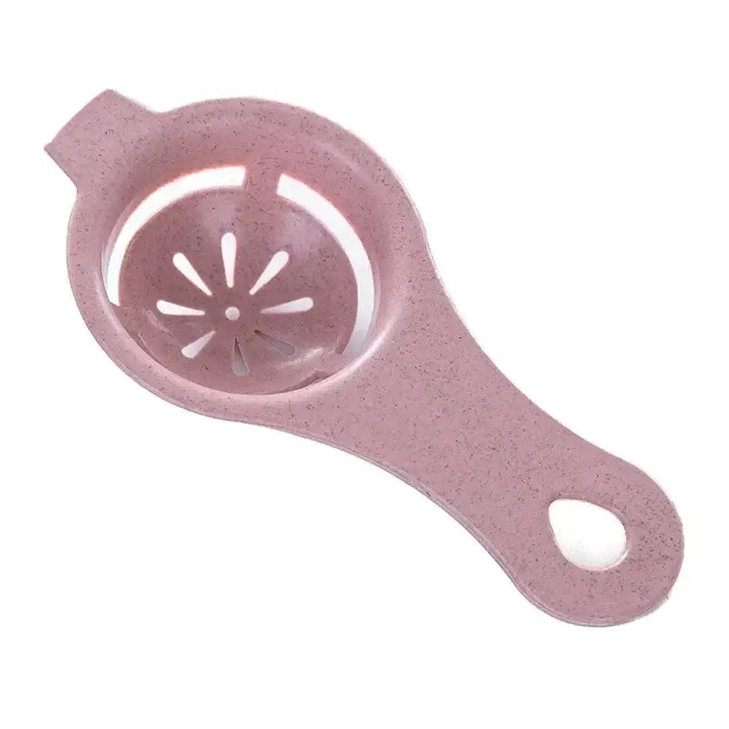 Pastel star perforated egg white separator kitchen utensil