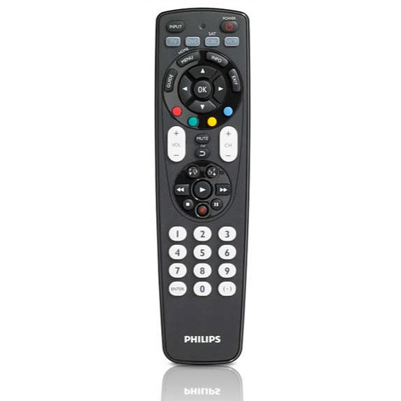 Substitute for Philips SRP4004WM/17 4-Device Universal Remote Control [RRU401]