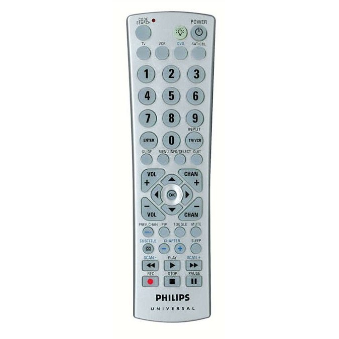 Substitute for Philips SRU2040/17 4-Device Universal Remote Control [RRU401]