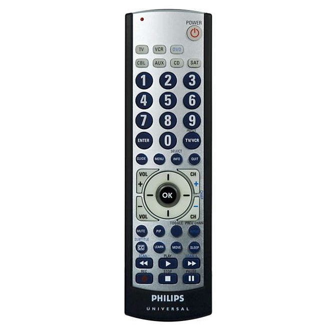 Substitute for Philips SRU3007/27 Advanced Universal Remote Control [RRU401]
