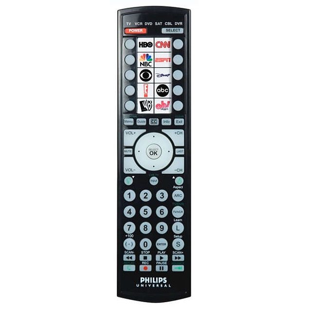 Substitute for Philips SRU4106/27 Advanced Universal Remote Control [RRU401]