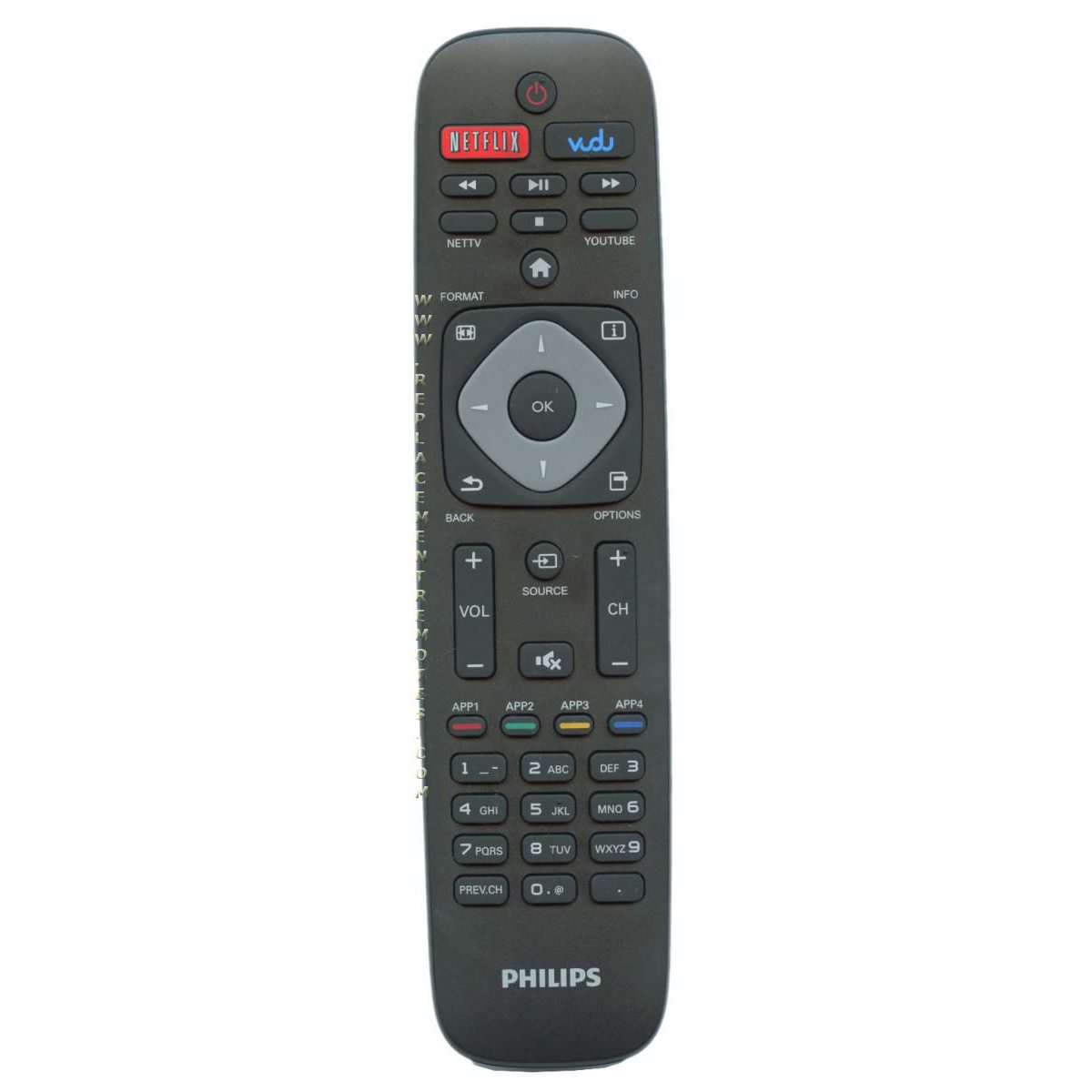 Philips URMT41JHG003 TV Remote Control