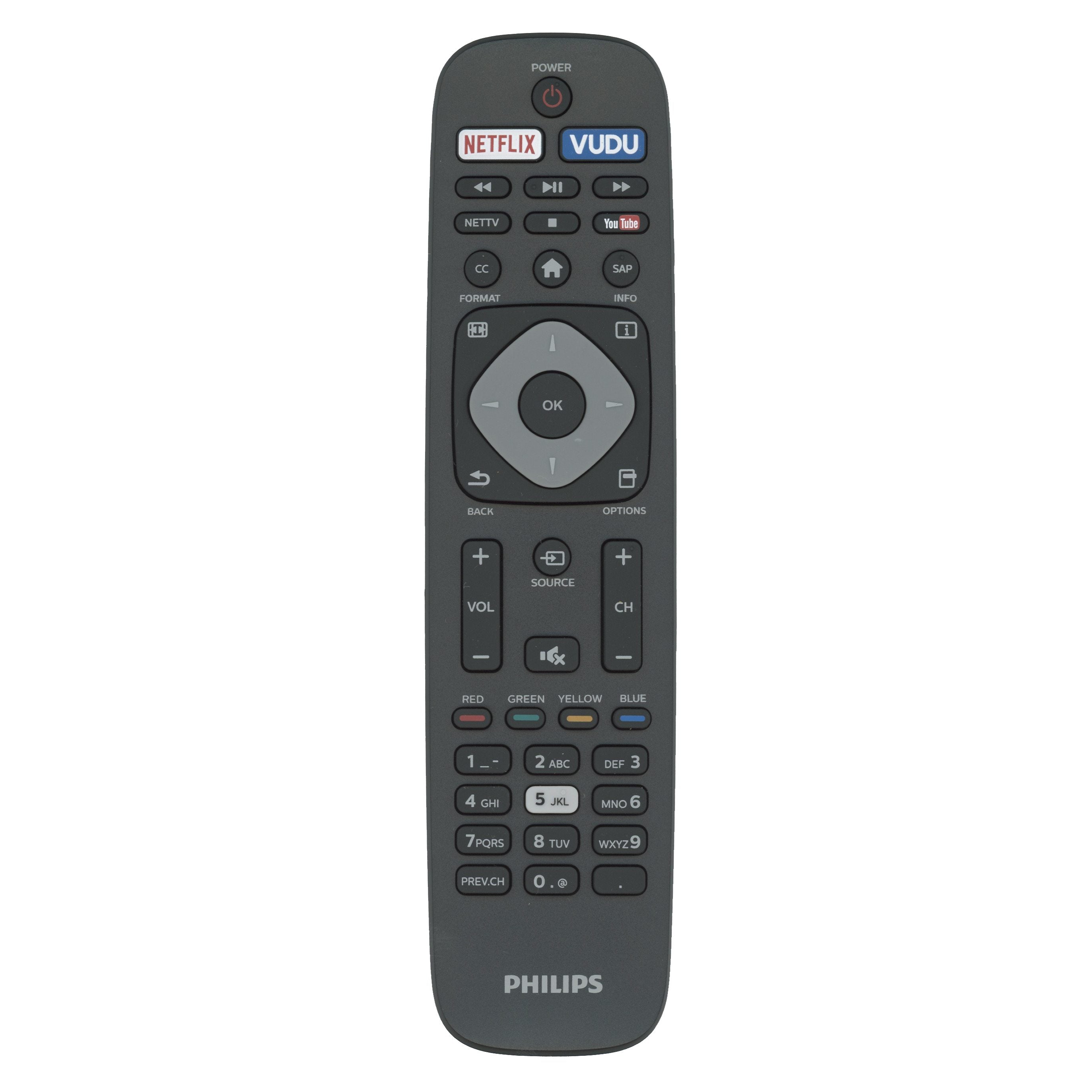 Philips URMT43JHG001 TV Remote Control - YKF432-001