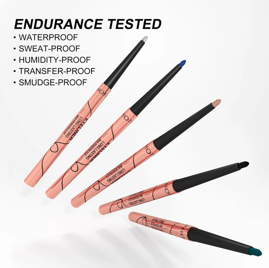 PHOFAY Colorful Waterproof Eyeliner Set - Unleash Your Creativity with Bold, Long-lasting Colors