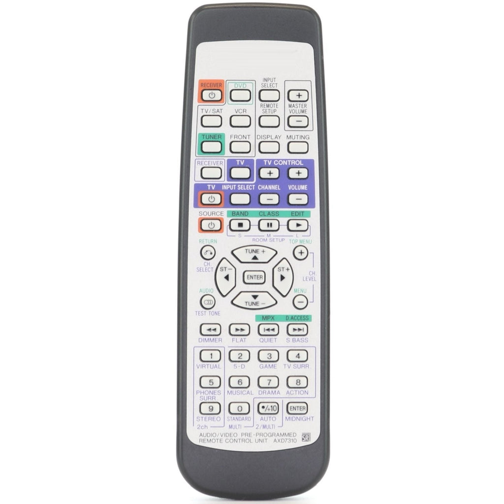 Pioneer AXD7310 Slim DVD Home Theater System Remote Control - AXD7310