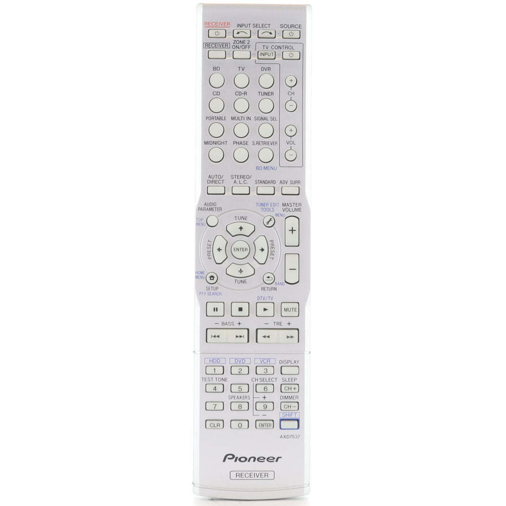Pioneer AXD7537 A/V Receiver Remote Control - AXD7537