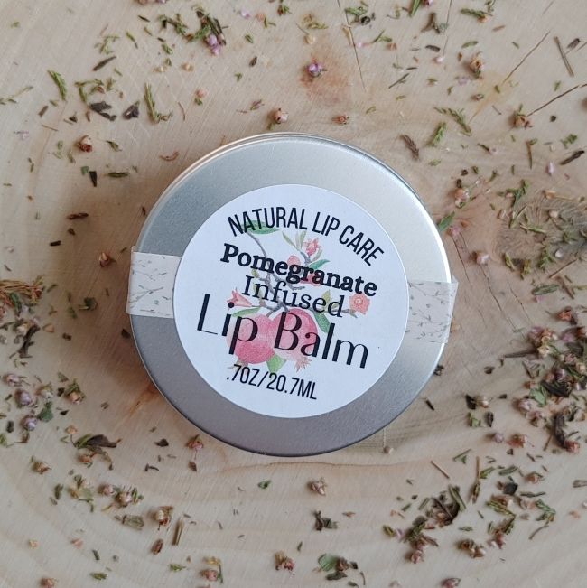 Pomegranate Infused Lip Balm