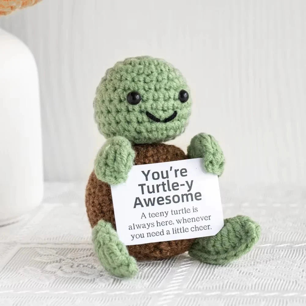 Mini Handmade Potato Hug Doll | Positive Energy Plush with Card