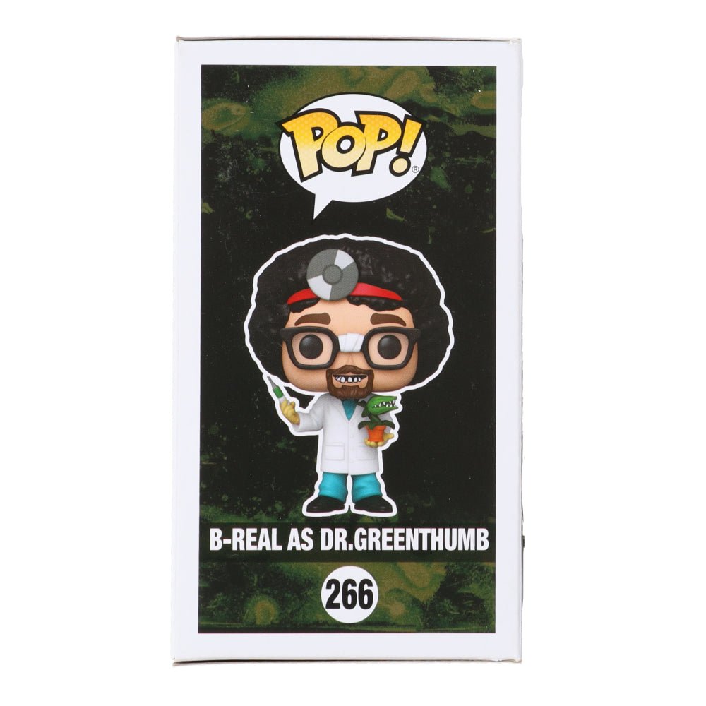 B-Real Signed "Cypress Hill" #266 B-Real as Dr. Greenthumb Funko Pop! Vinyl Figure (Beckett)