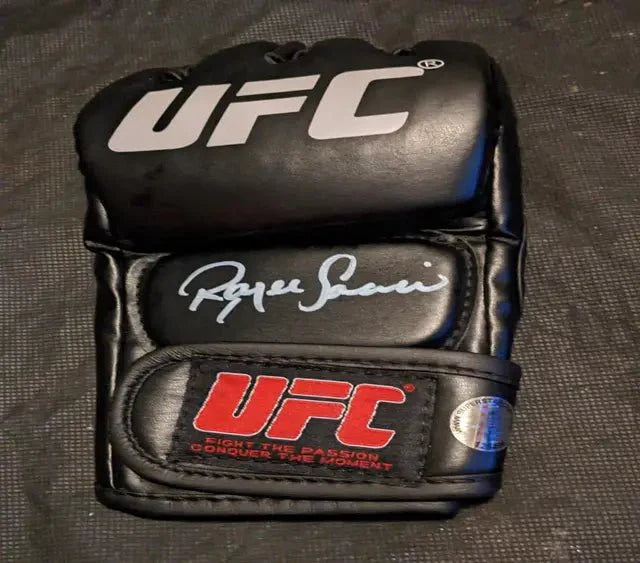 Royce Gracie SIgned UFC Glove with coa